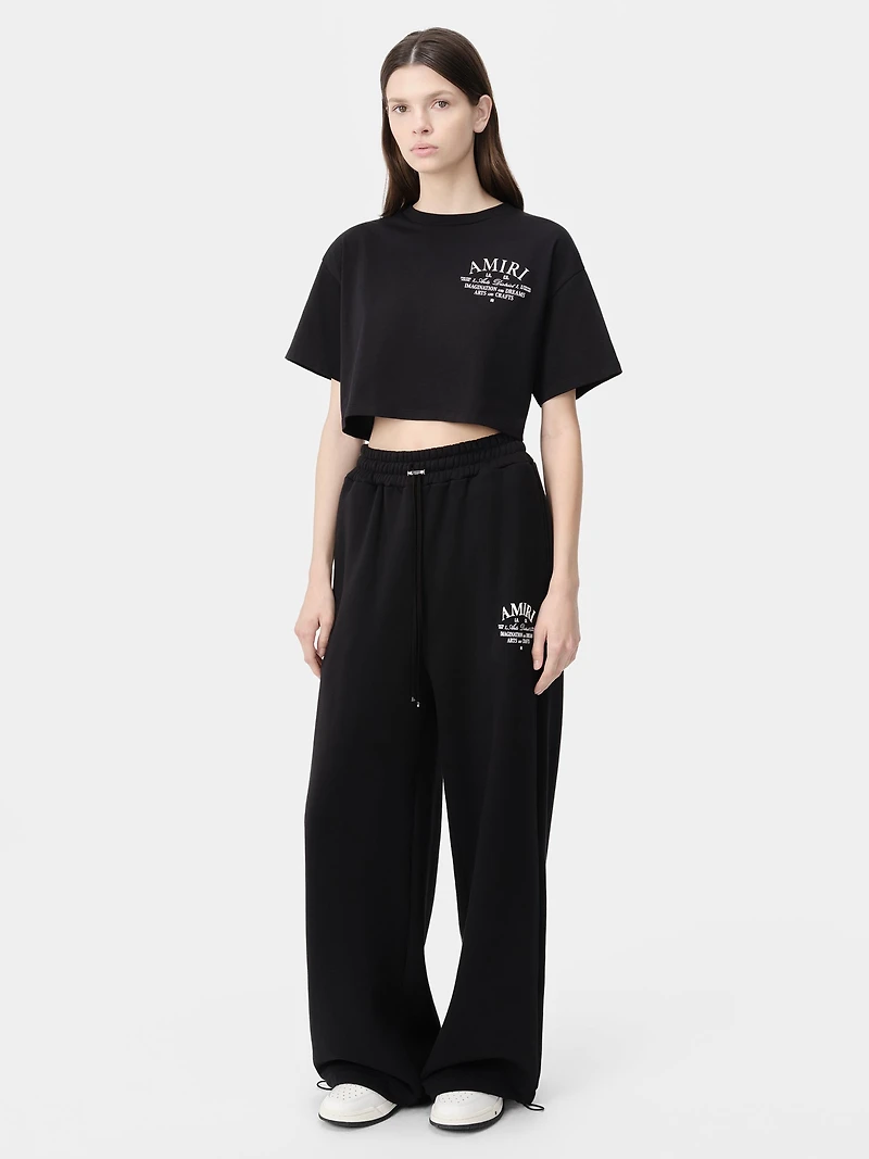WOMEN - WOMEN'S ARTS DISTRICT CROPPED TEE Black
