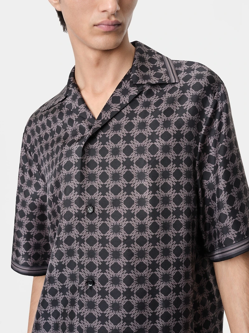 MA QUAD BOWLING SHIRT - Black