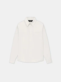 AMIRI LONG SLEEVE SHIRT - Alabaster