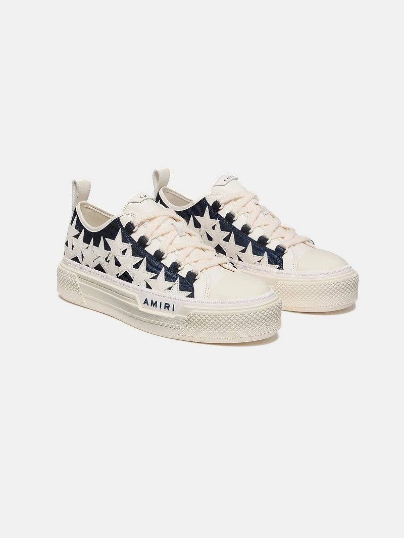 WOMEN - WOMEN'S DENIM STARS COURT LOW WET SHIMMER