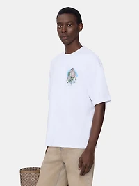AMIRI HOTEL OVERSIZED TEE - WHITE