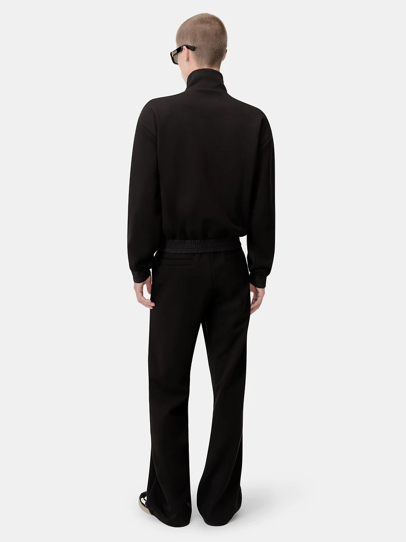LOUNGE TRACK JACKET - Black