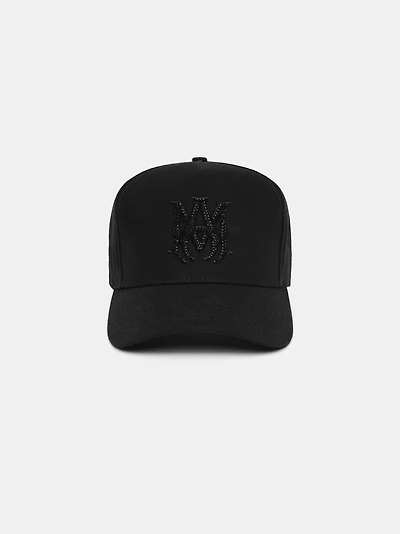 MA CRYSTAL CANVAS HAT - Black Black