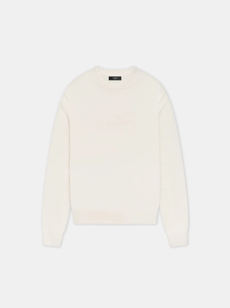 LONG SLEEVE CREW-ALABASTER