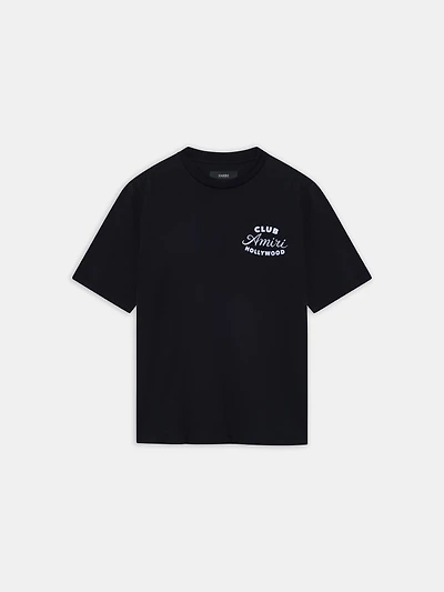 CLUB AMIRI TEE - BLACK