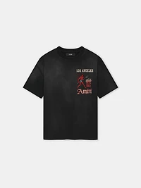 CRYSTAL SINNERS TEE - Black