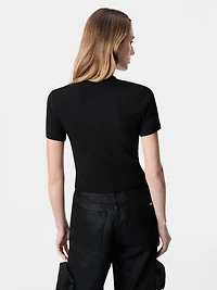 WOMEN - WOMEN'S MA QUAD BABY TEE Black