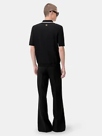 AMIRI SCRIPT STRIPE SHIRT - Black