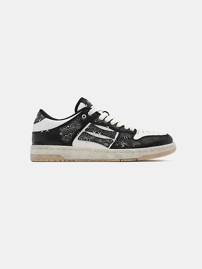 BANDANA SKEL TOP LOW - Black