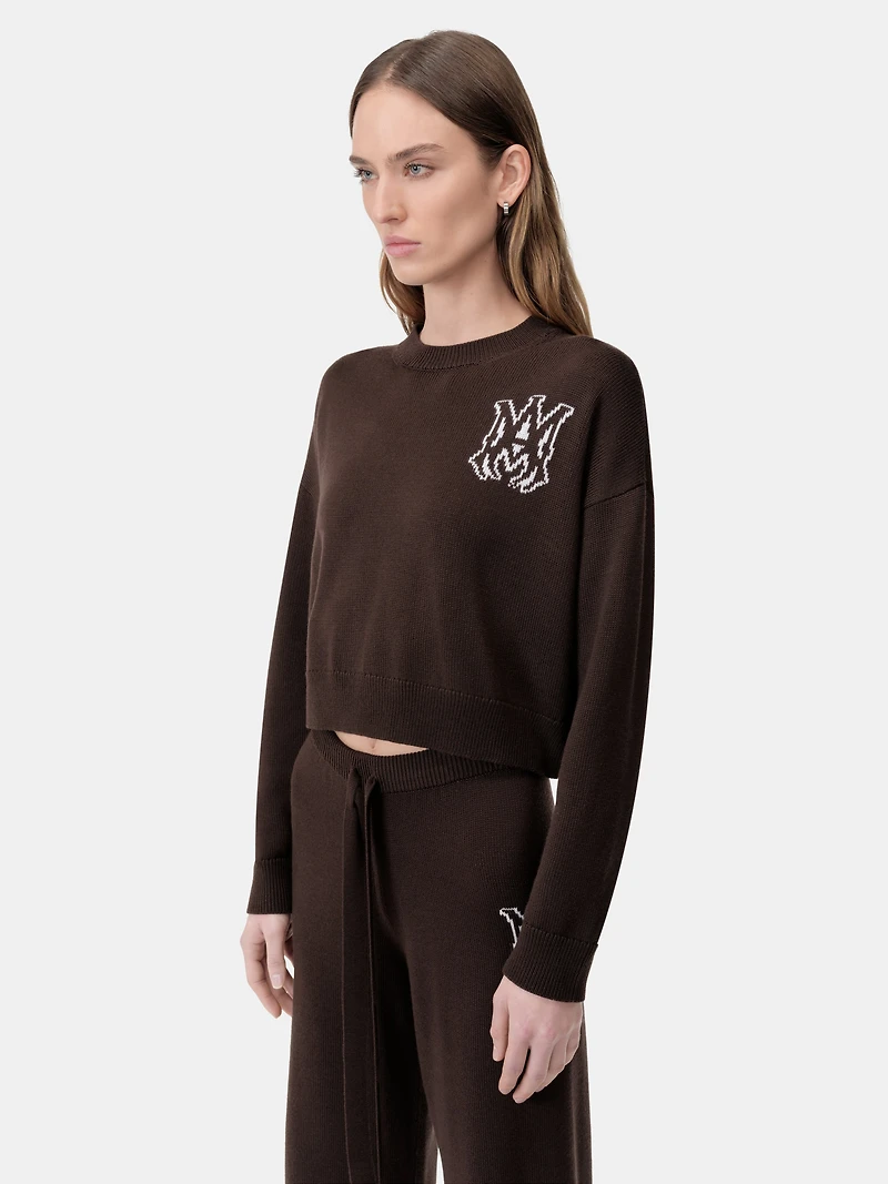 WOMEN - WOMEN'S MA CREW CHOCOLATE