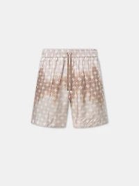 MA QUAD BLEACHED SHORT - Camel