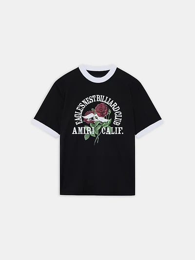 EAGLE RINGER TEE - BLACK