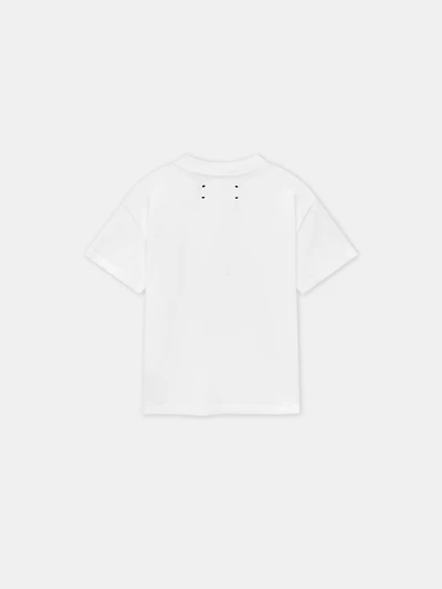 KIDS - KIDS' AMIRI CORE LOGO TEE White