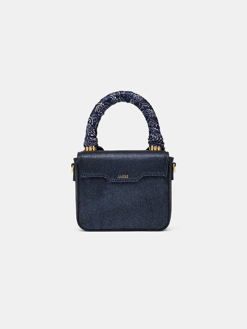WOMEN - WOMEN'S DENIM NANO MA BAG - WET SHIMMER