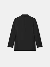 MA DOUBLE-BREASTED BLAZER - Black