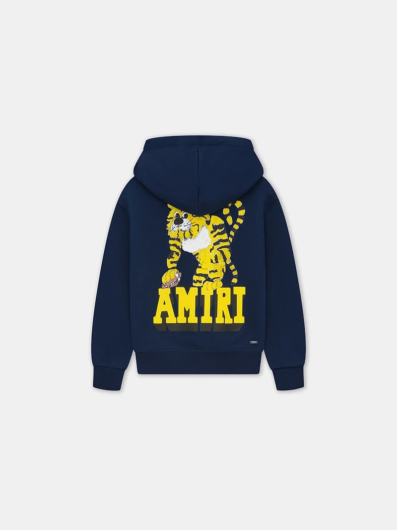 KIDS - KIDS' AMIRI TIGER HOODIE Midnight Blue