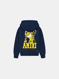 KIDS - KIDS' AMIRI TIGER HOODIE Midnight Blue