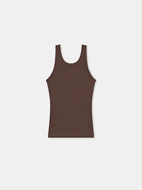 WOMEN - WOMEN'S MA EMBROIDERY TANK Walnut Brown