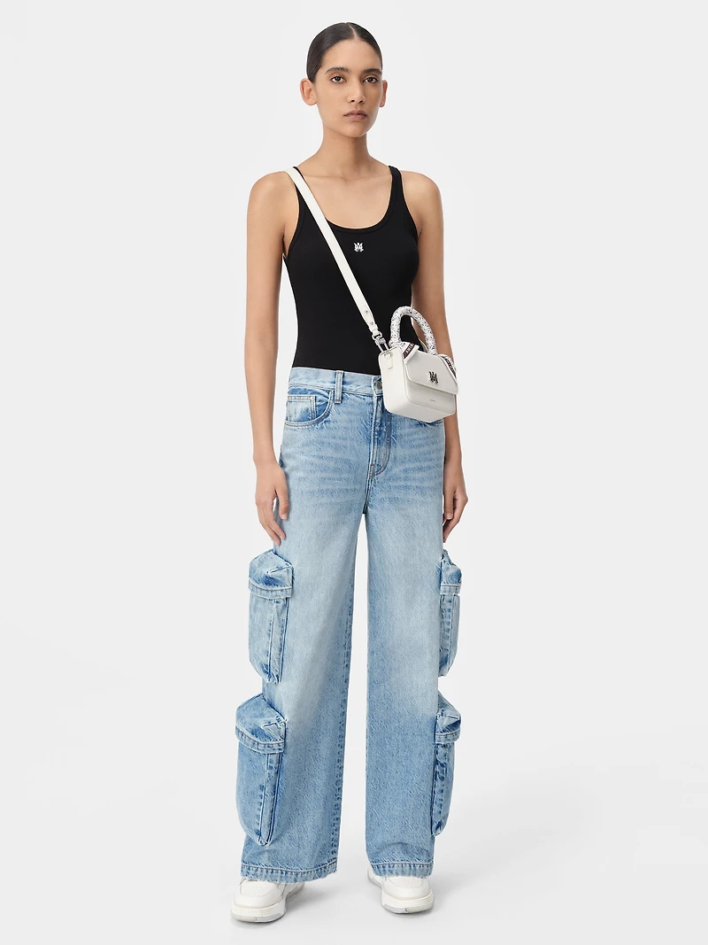 WOMEN - WOMEN'S BAGGY CARGO JEAN ANTIQUE INDIGO