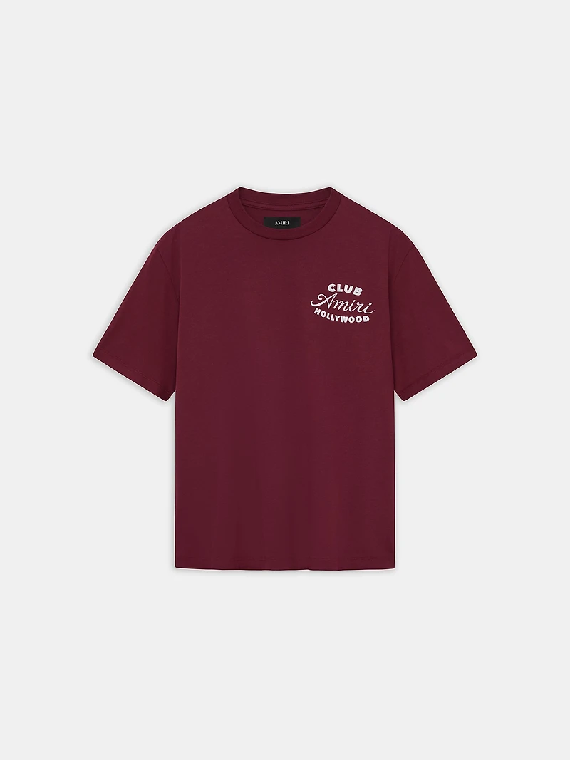 CLUB AMIRI TEE - WINE