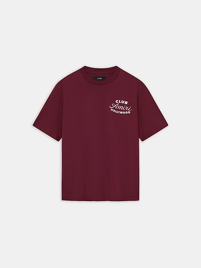 CLUB AMIRI TEE - WINE