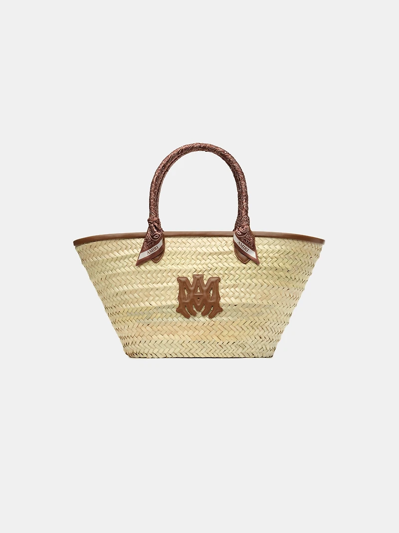 WOMEN - WOMEN'S MA RAFFIA MACRO TOTE - Brown