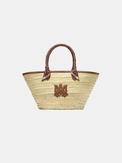 WOMEN - WOMEN'S MA RAFFIA MACRO TOTE - Brown