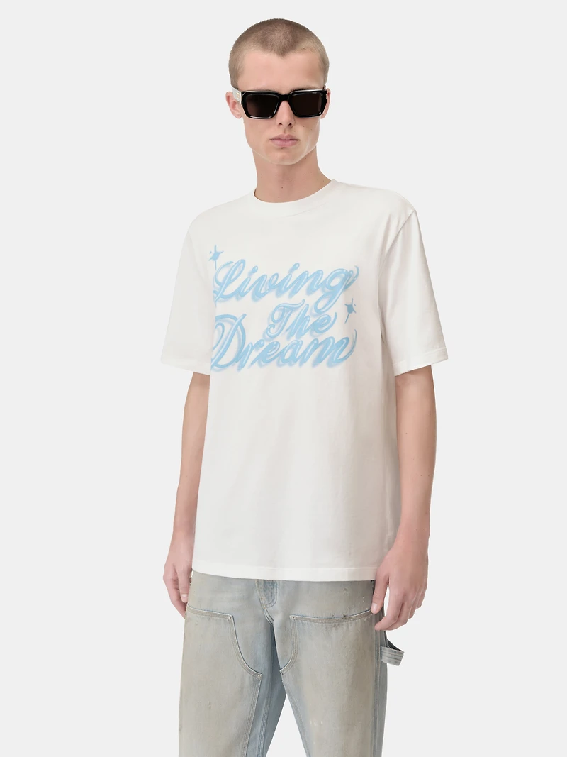 LIVING THE DREAM TEE - Ivory