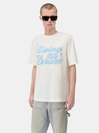 LIVING THE DREAM TEE - Ivory