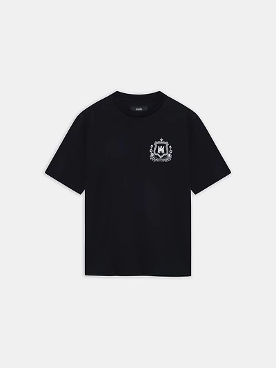 MA CREST TEE - BLACK