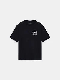 MA CREST TEE - BLACK
