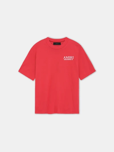 BONES STACKED TEE - Red