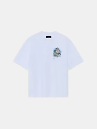 AMIRI HOTEL OVERSIZED TEE - WHITE