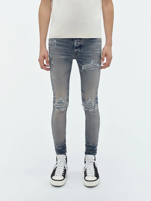 HOT Amiri Mx1 Mike Amiri Glitter Jeans Shop AMIRI CRYSTAL
