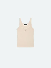 WOMEN - WOMEN'S RIB TANK Summer Sand