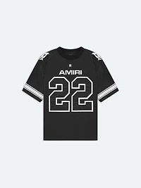 22 MESH TEE - BLACK