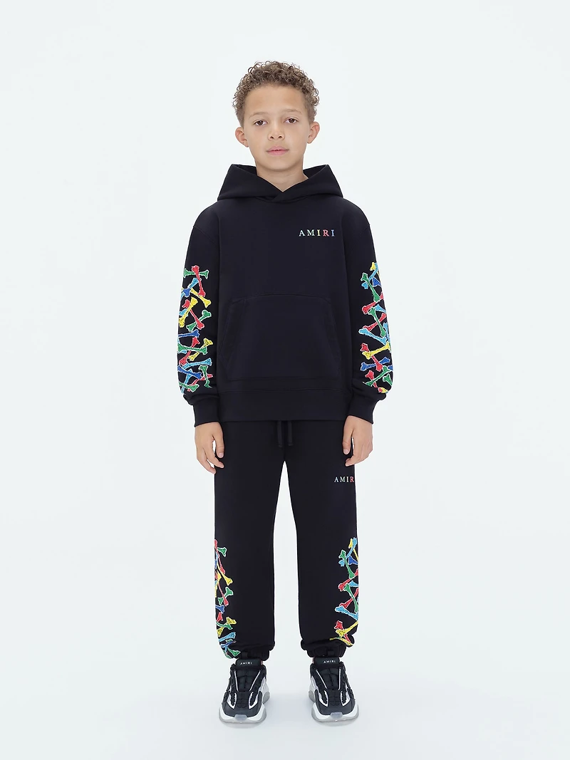 Kids - Amiri Bones Scribble Sweatpant Black