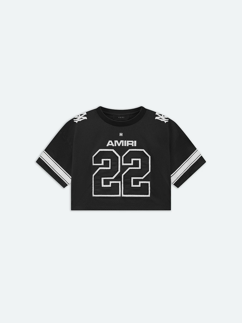 WOMEN- WOMEN'S 22 CROPPED MESH TEE