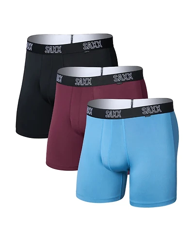 Pack de 3 boxers DROPTEMP™ All Day Cooling BORDEAUX/PARISIAN/NOIR