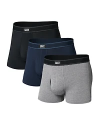 Pack of 3 short boxers Daytripper Black Gray Navy