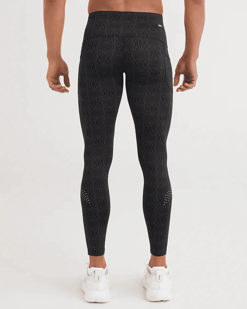 Long John Smooth Flex Light Compression DeluXX Black