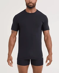 Pack de 2 T-shirt col rond DROPTEMP™ DRY COTTON BLACK