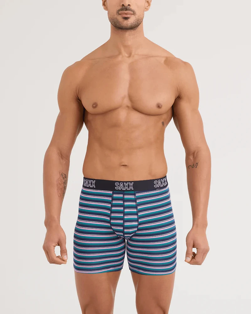 Boxer Droptemp All Day Cooling MICRO FIELD STRIPE-NAVY