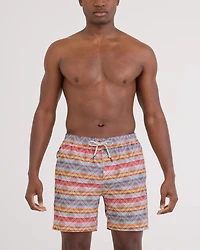 Mailllot SEA TO SHORE 2N1 6" ASHER-MULTI WEAVE