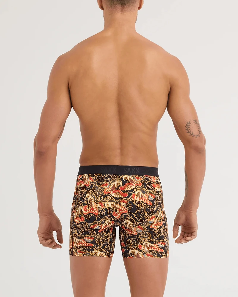 Smooth Flex Light Compression Boxer Brief : HOWL-BLACK