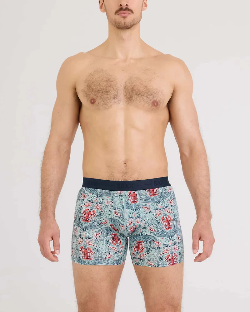 Smooth Luxe Micro Modal Boxer Shorts LOBSTER BLOOM-MINT