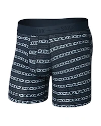 Boxer Smooth Luxe Micro Modal LINK STRIPE - DARK INK
