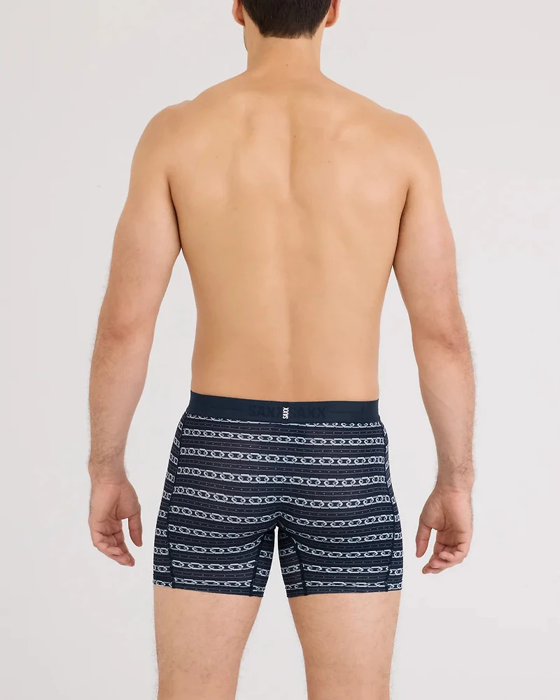 Boxer Smooth Luxe Micro Modal LINK STRIPE - DARK INK