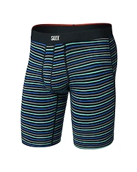 Long Boxer Vibe Xtra GENT'S STRIPE-SPORT BLUE