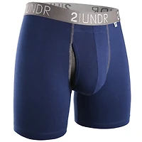 2Undr - Swing Shift Boxer Brief : Navy/Grey